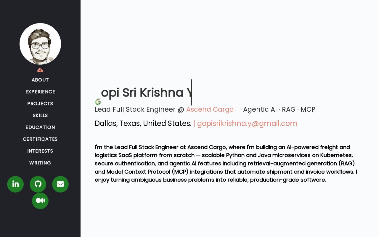 Preview of Gopisrikrishna Github Io