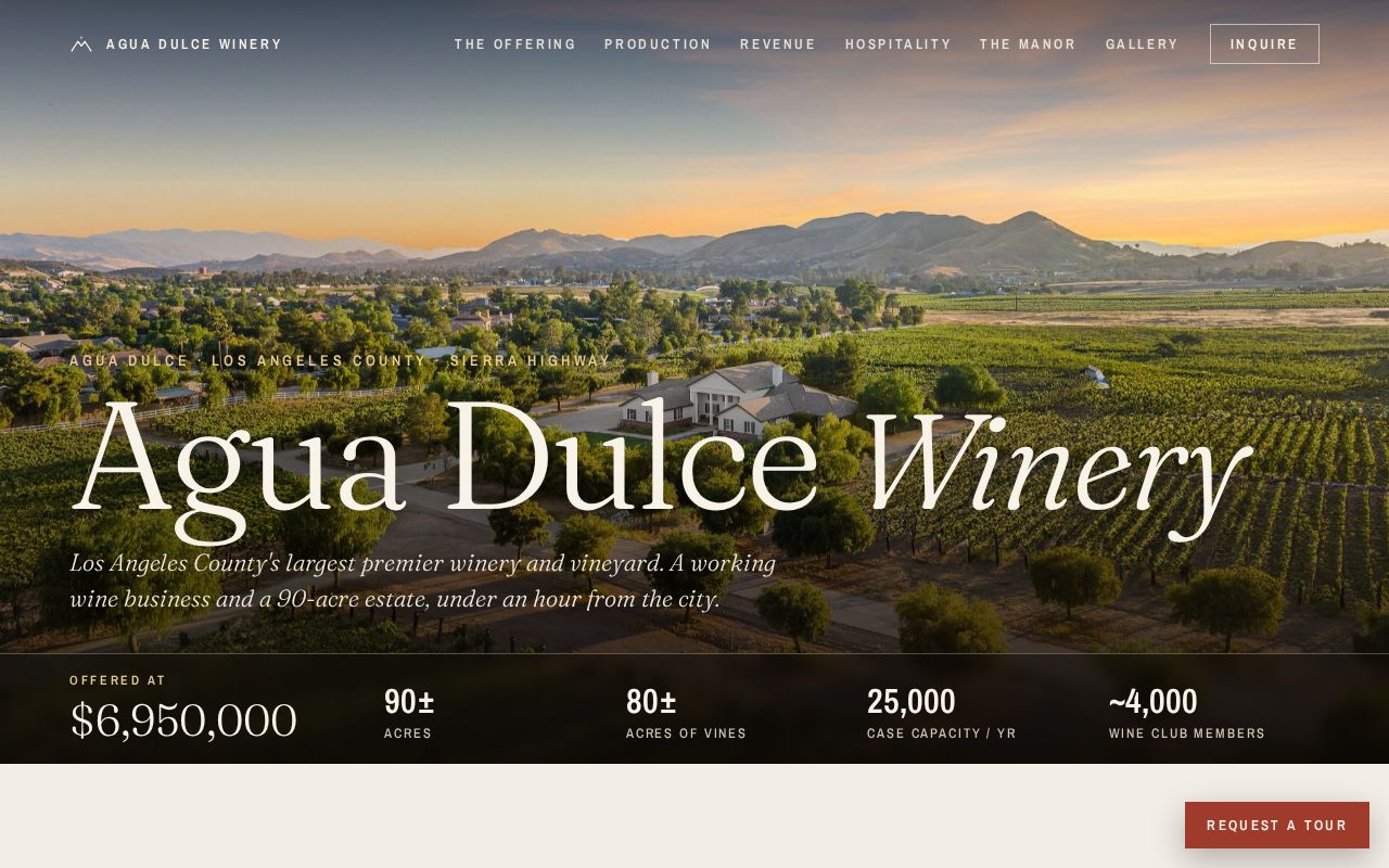 Preview of Agua Dulce Winery