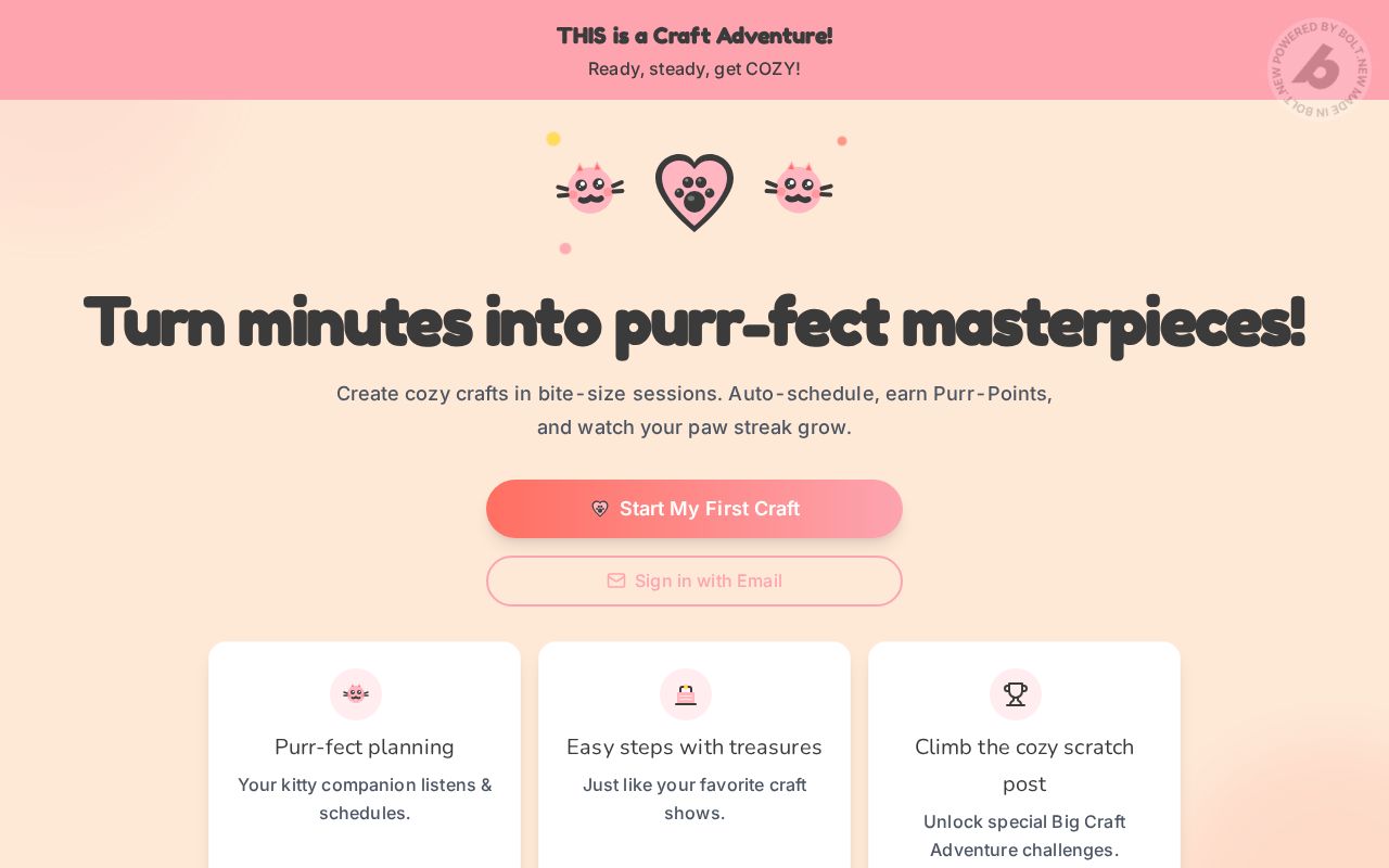 Preview of Pink Paws - Turn minutes into purr-fect masterpieces!