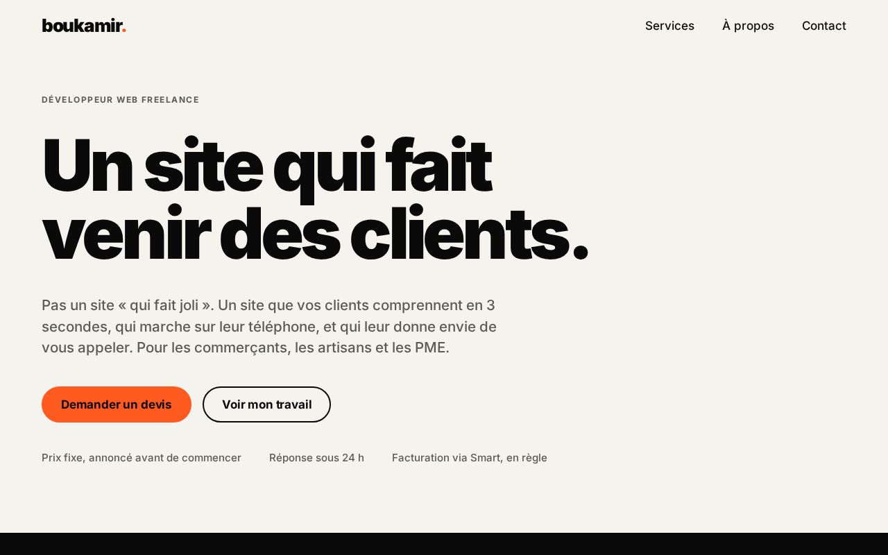 Preview of Portfolio et outils web, sans dépendance ni build
