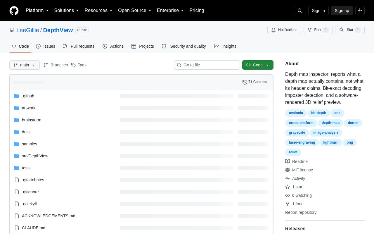 Preview of DepthView