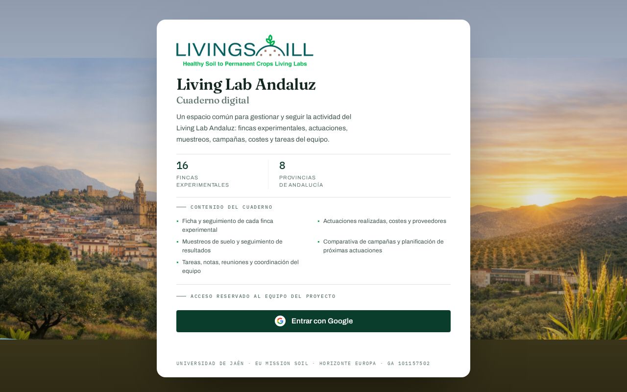 Preview of Livingsoill Cuaderno