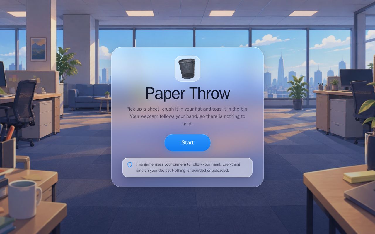 Preview of Paper Throw
