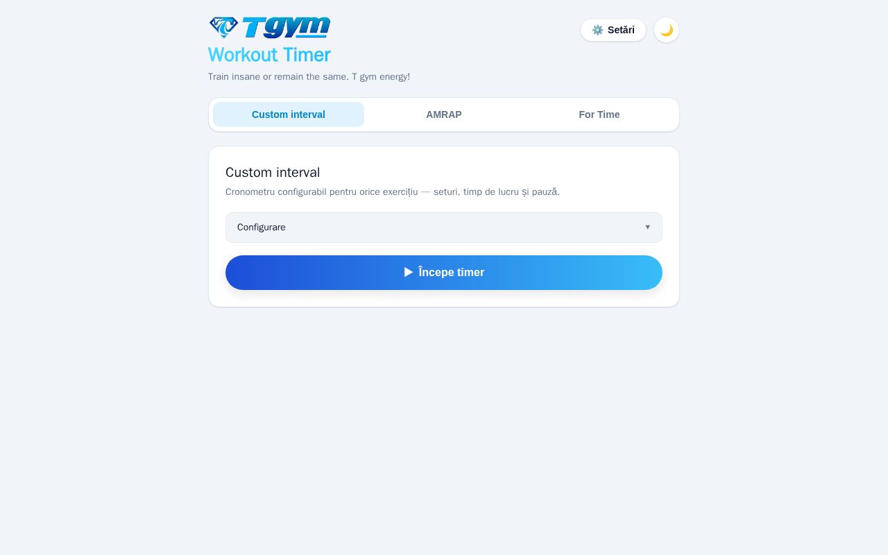 Preview of T Gym Timer