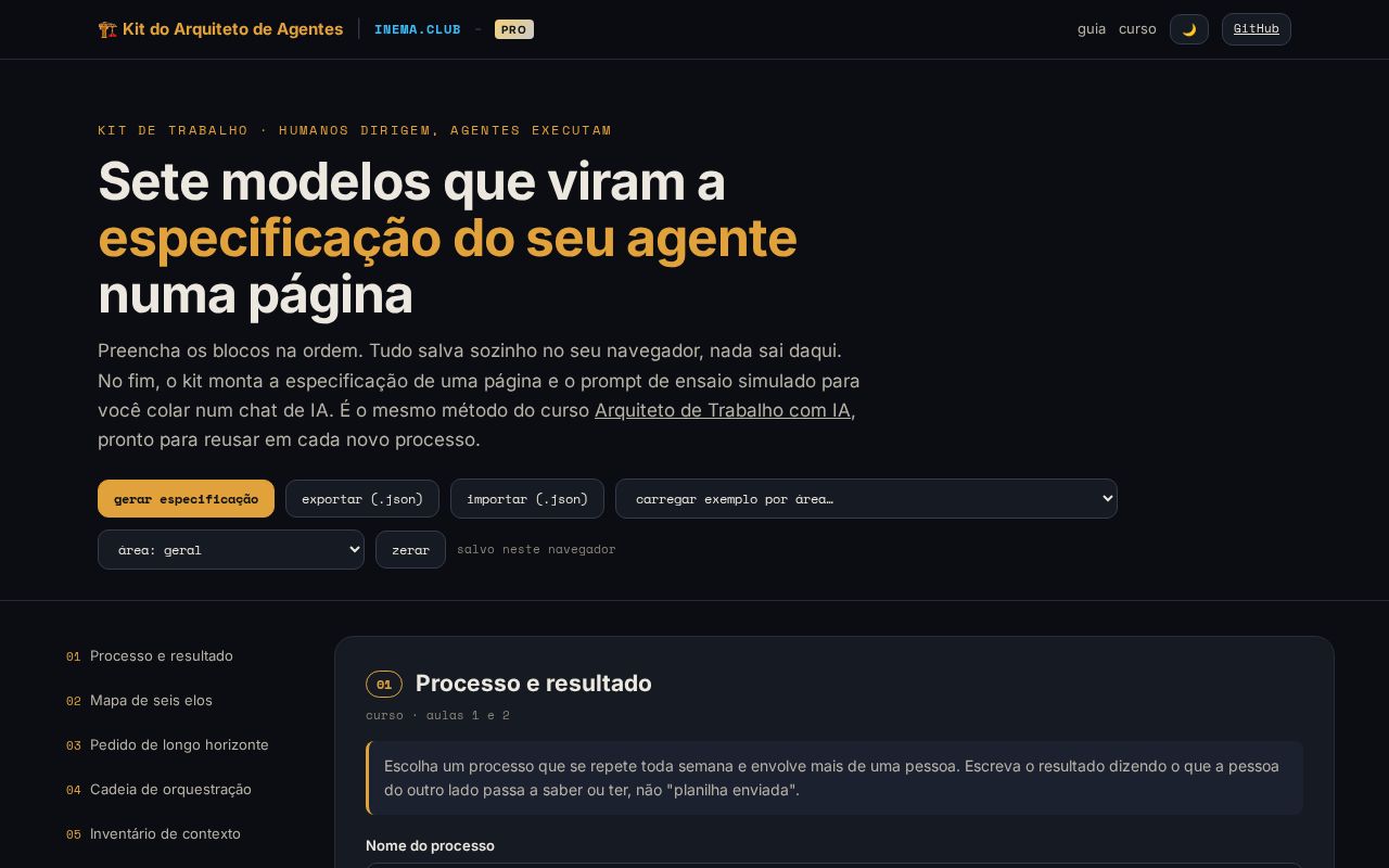 Preview of Kit Arquiteto Agentes