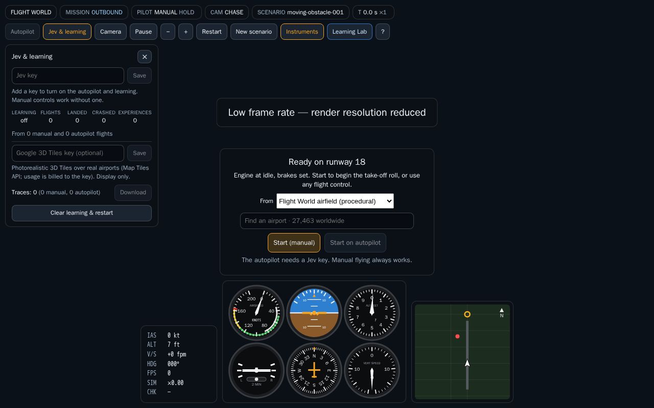 Preview of Flight Simulator