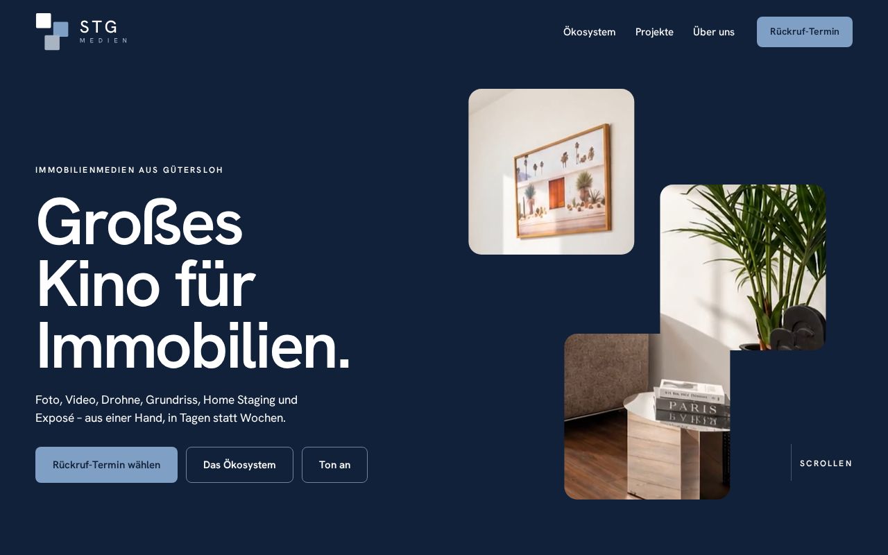 Preview of Stgmedienwebseite