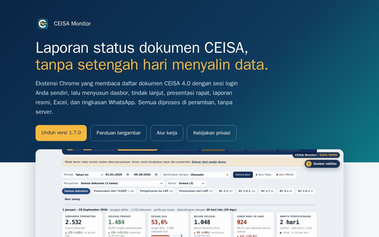 Preview of Ceisa Monitor
