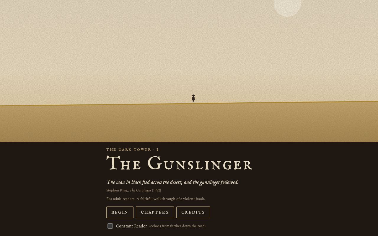 Preview of The Gunslinger