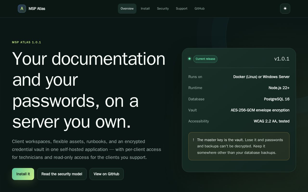 Preview of MSP Atlas