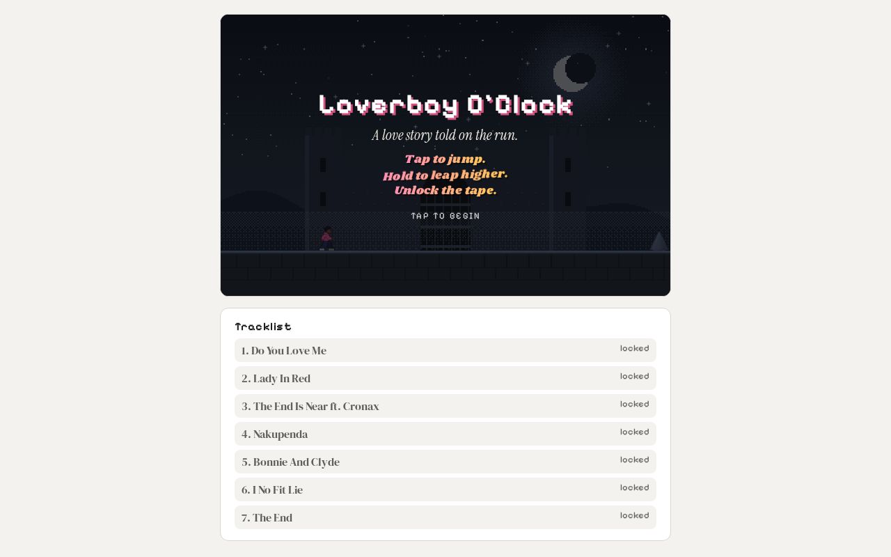 Preview of Loverboy O'Clock