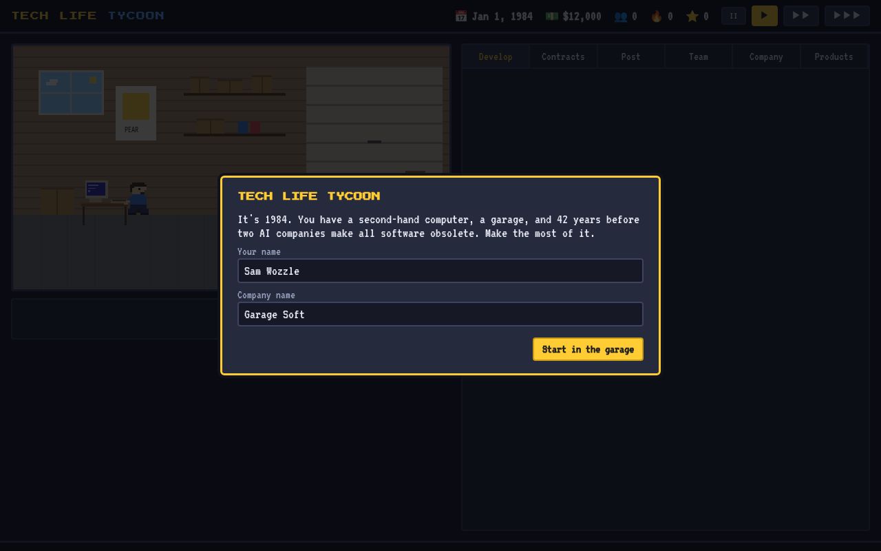 Preview of Tech Life Tycoon