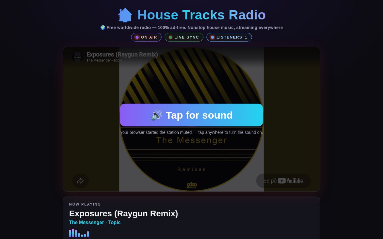 Preview of House Tracks Radio