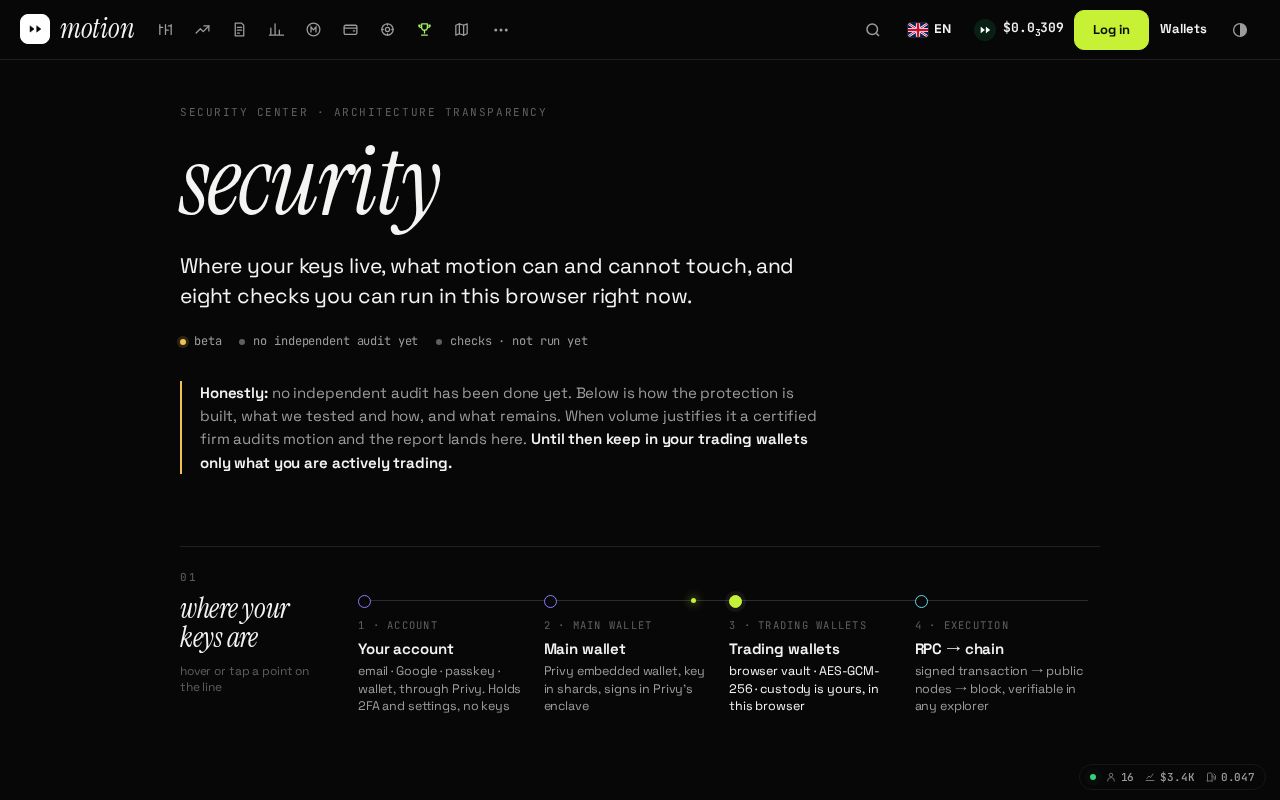 Preview of Motion Vault