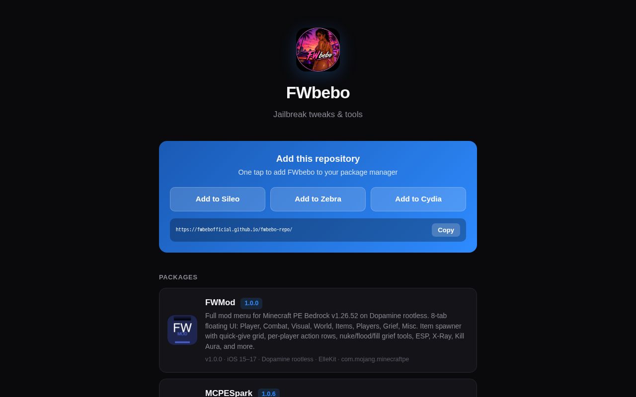 Preview of Fwbebo Repo