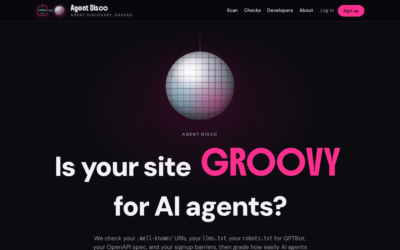 Preview of Agentdisco Io