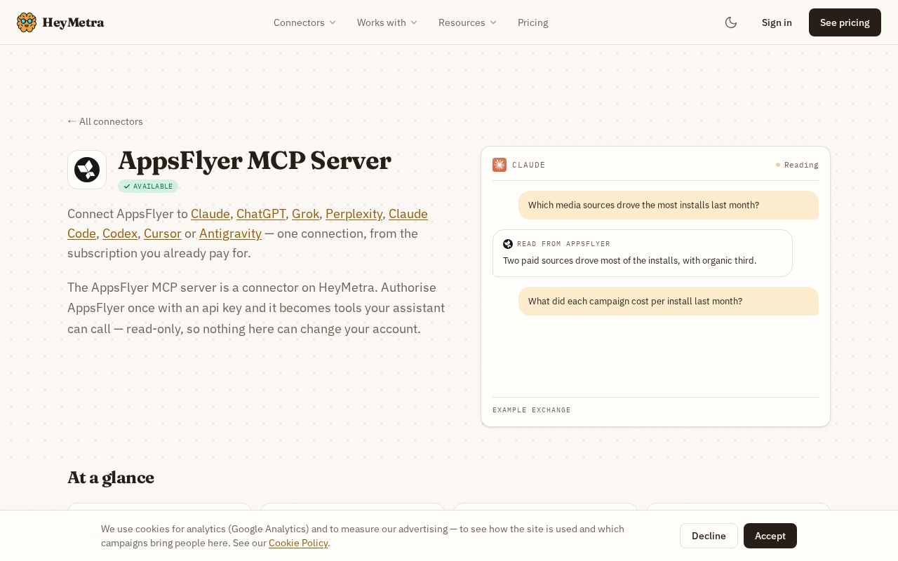 Preview of Appsflyer Mcp