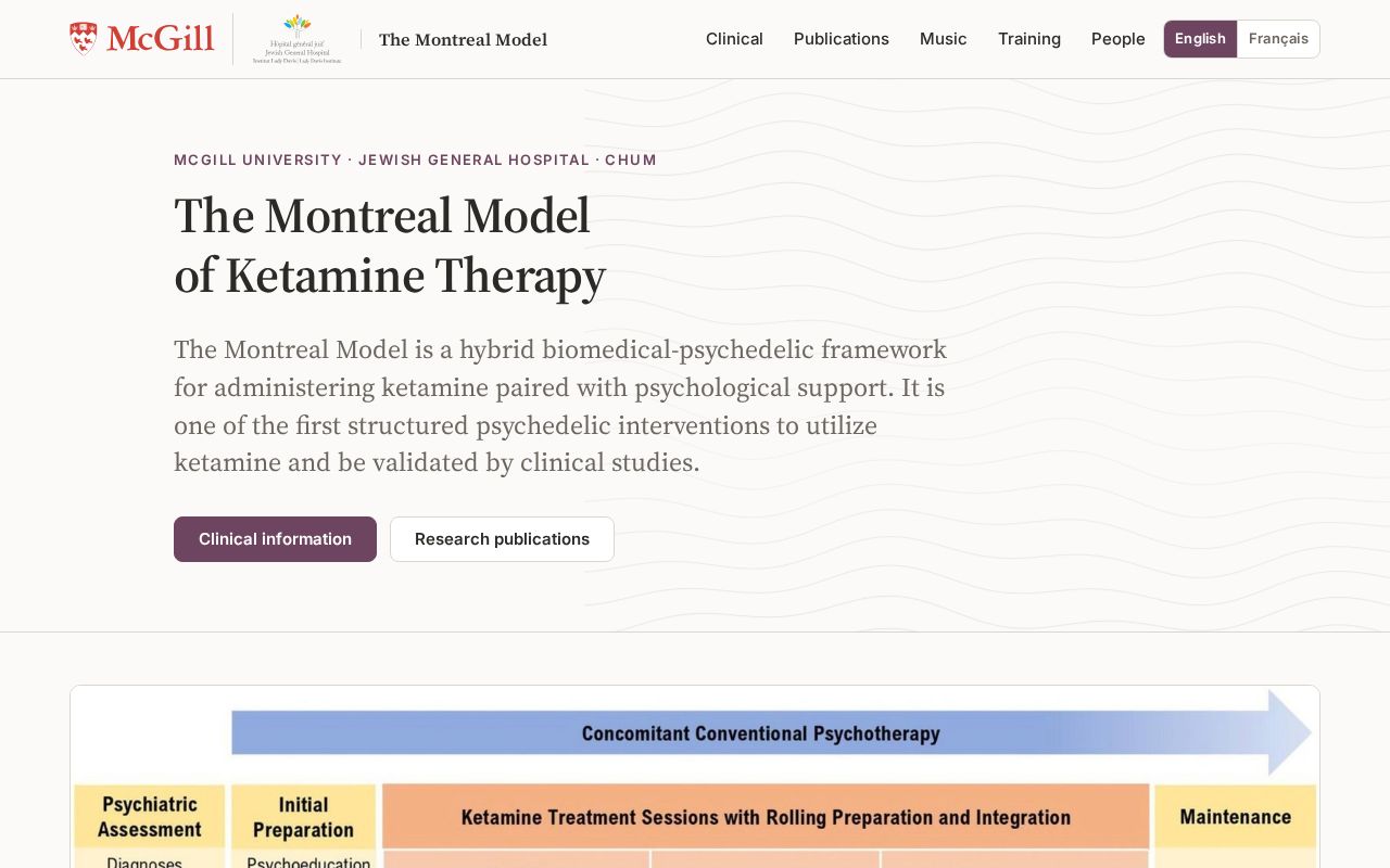 Preview of Montreal Model Website