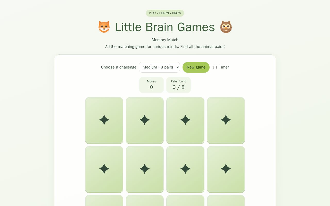 Preview of Little Brain Games