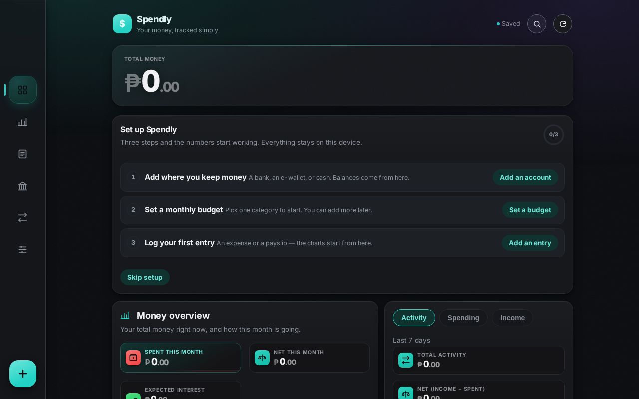 Preview of Spendly