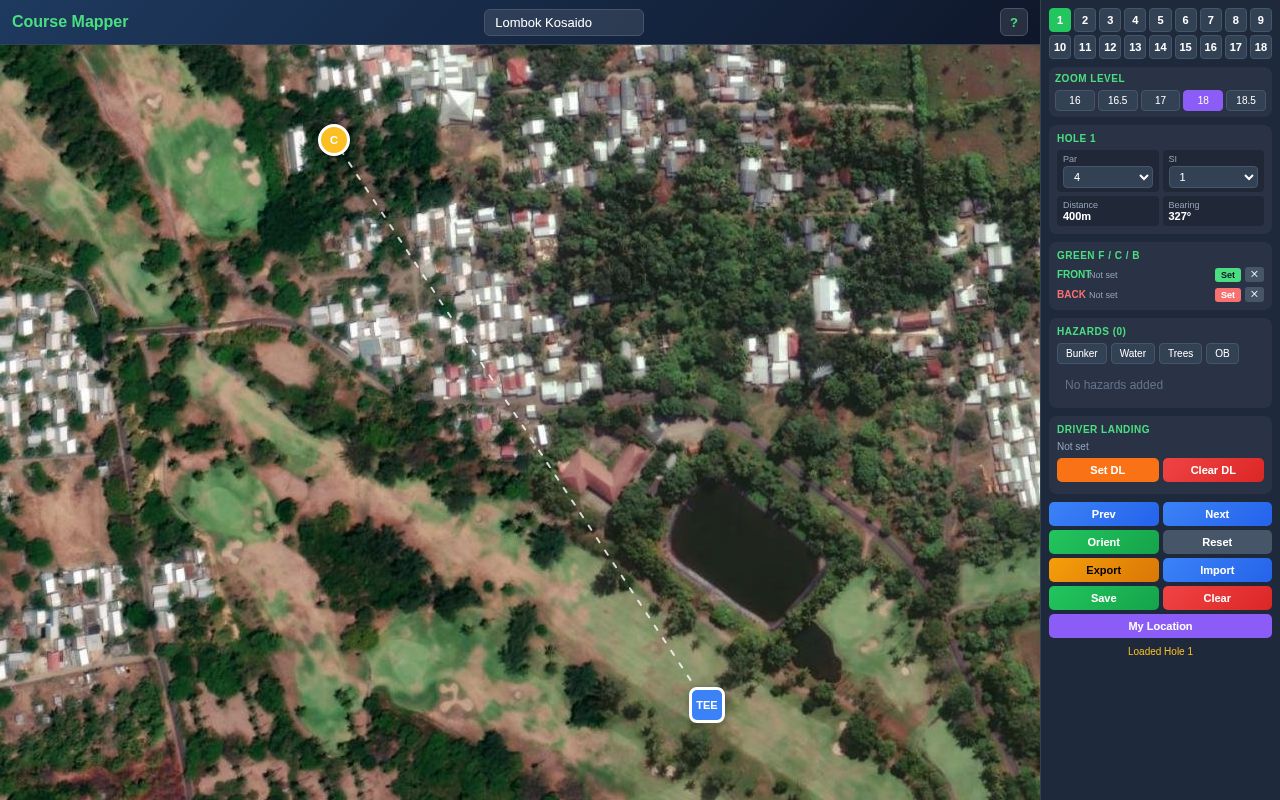 Preview of Course Mapper