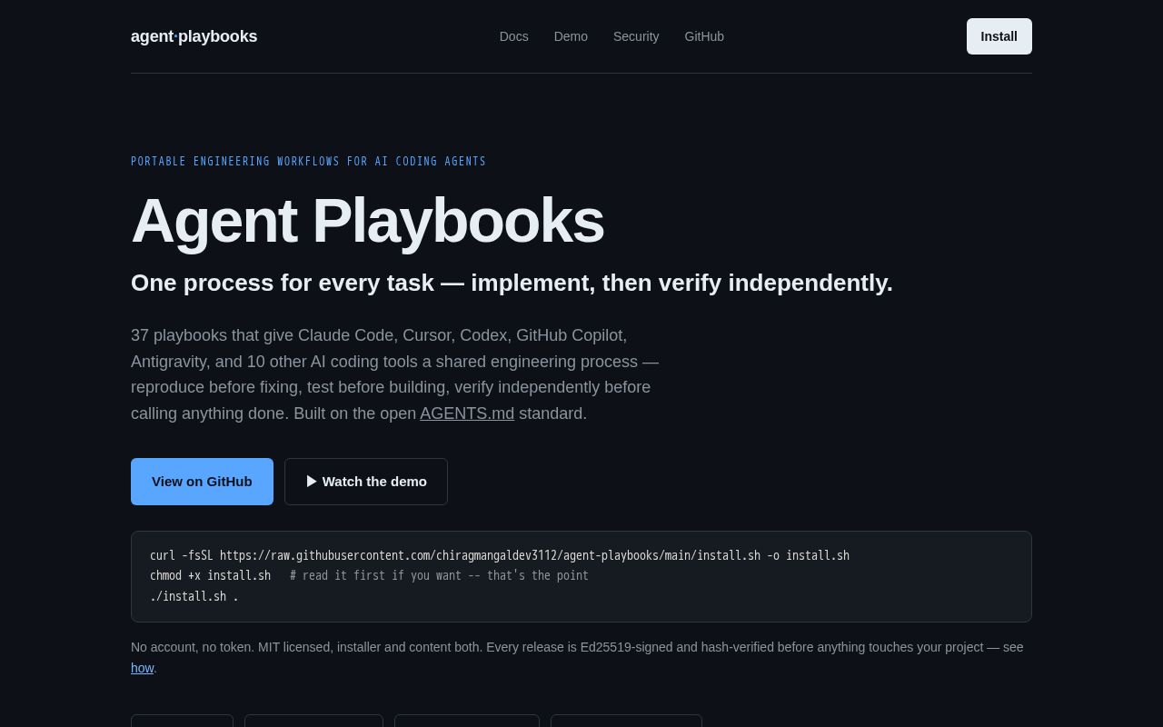 Preview of Agent Playbooks