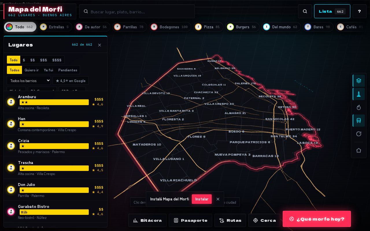 Preview of Mapa del Morfi
