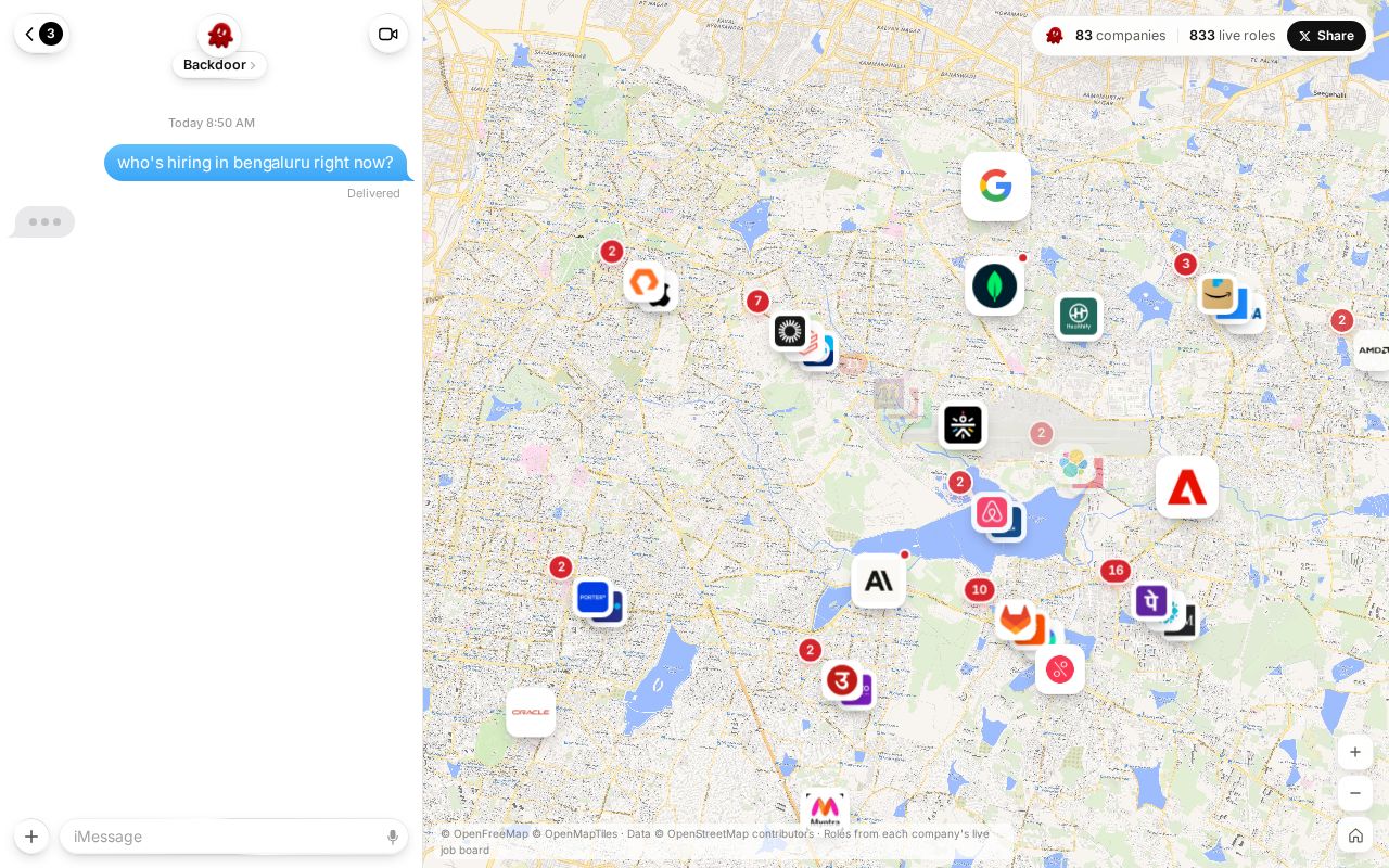 Preview of Who's hiring in Bengaluru right now