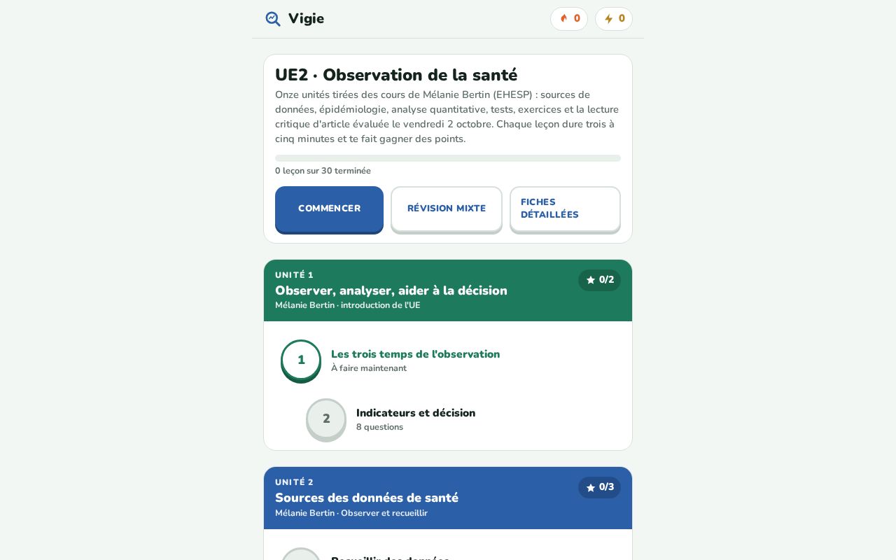 Preview of Vigie