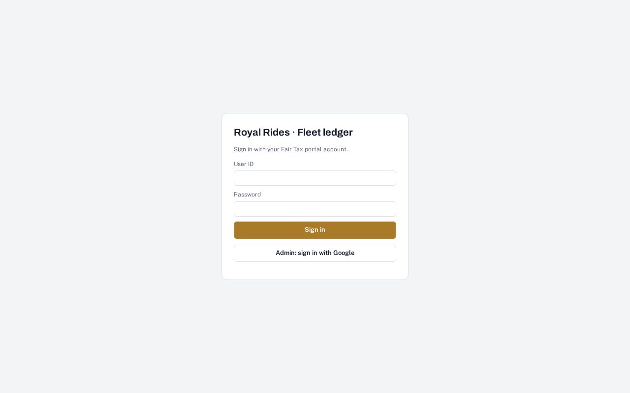 Preview of Royal Rides Fleet