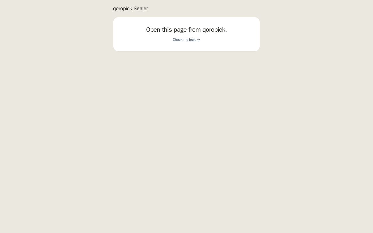 Preview of Qoropick