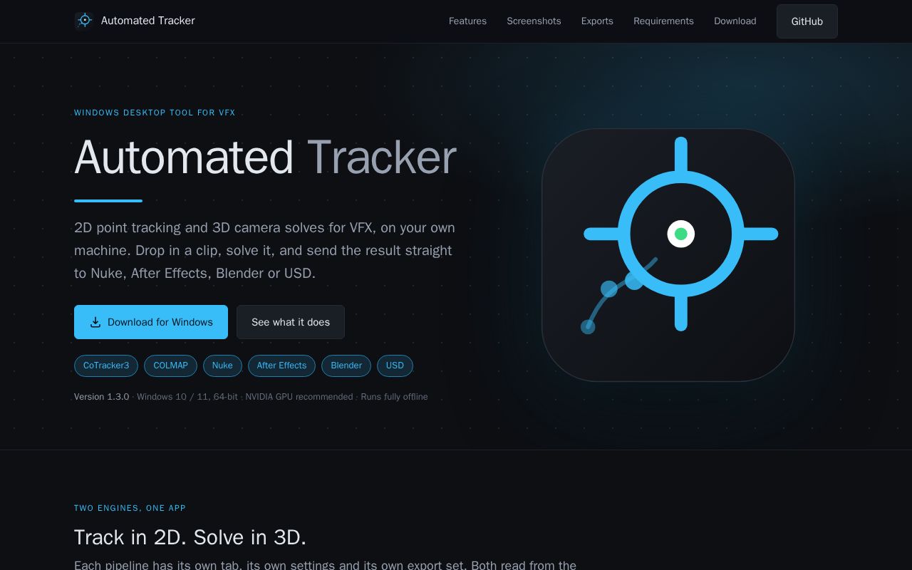 Preview of Automated Tracker