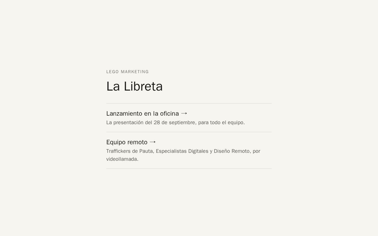 Preview of La Libreta