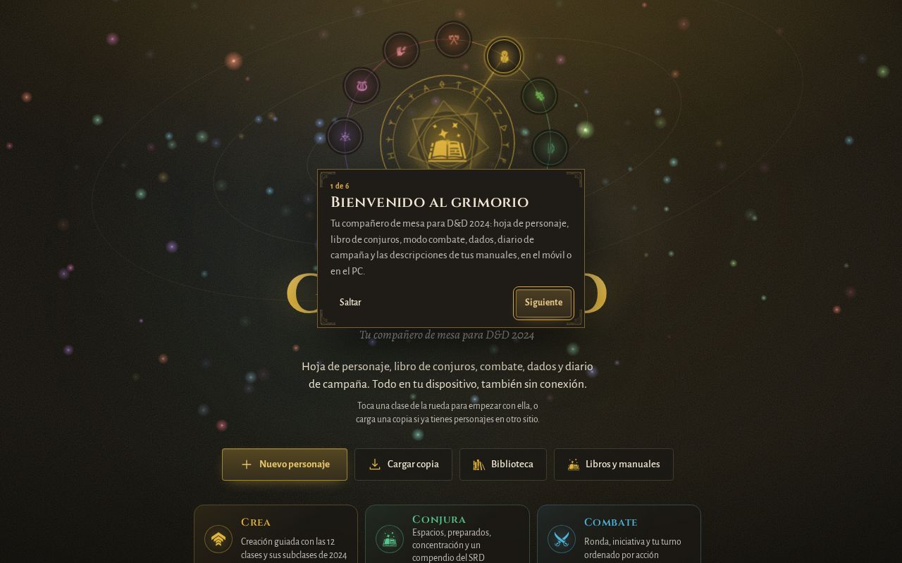 Preview of DnD Grimoire