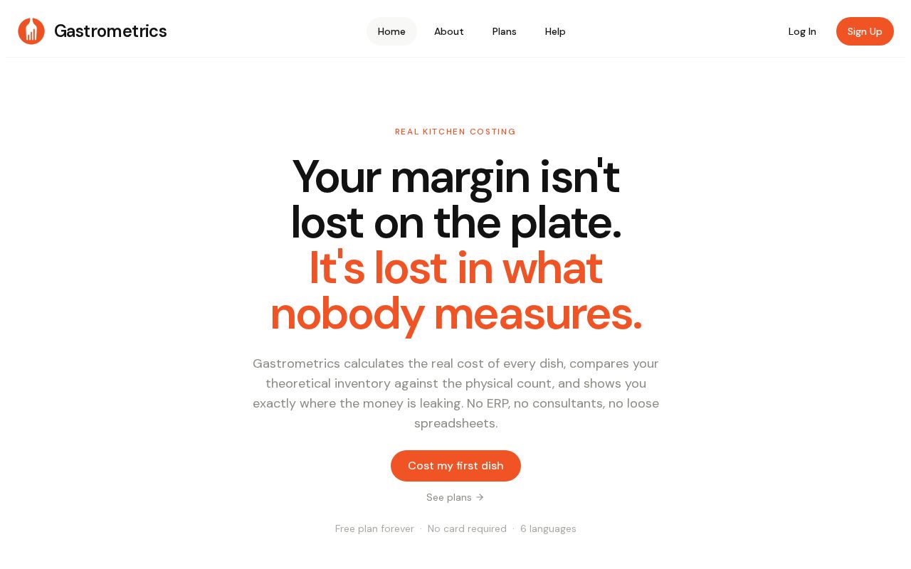 Preview of Gastrometrics