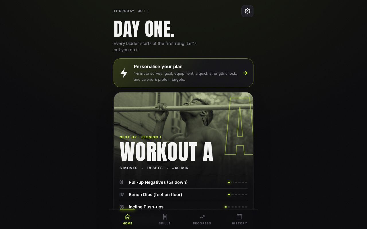 Preview of Calisthenics