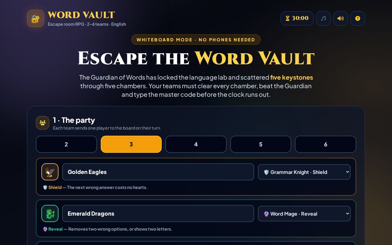 Preview of Escape Room