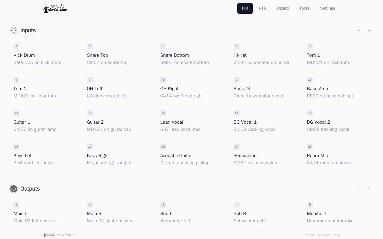 Preview of Wave Wizard