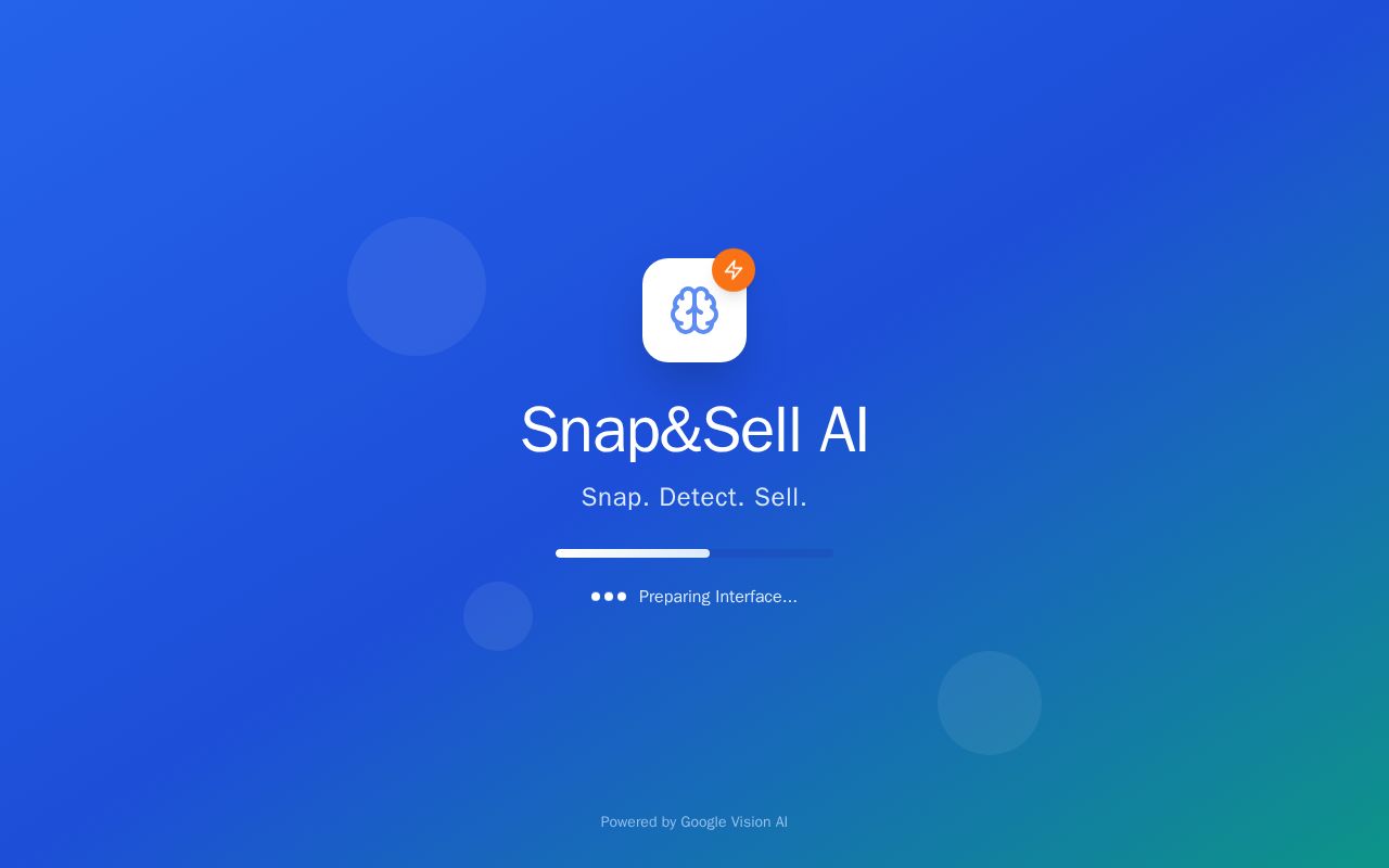 Preview of snap&sell ai