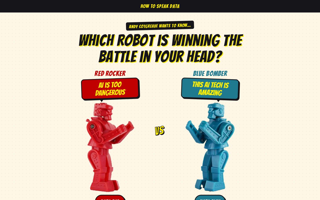Preview of Which Robot Is Winning?