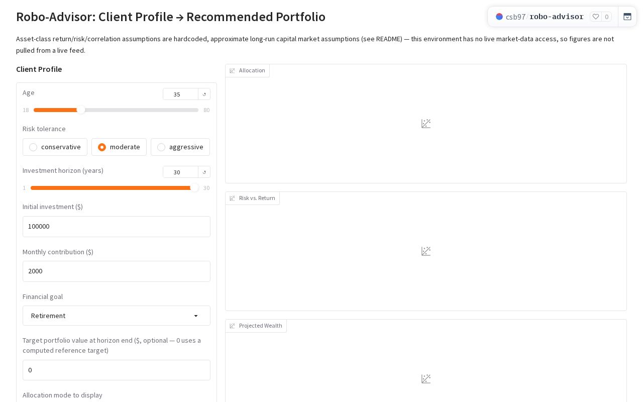 Preview of Robo Advisor