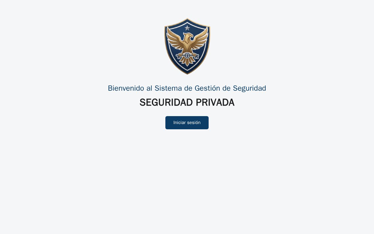Preview of Sistema de Gestión de Seguridad