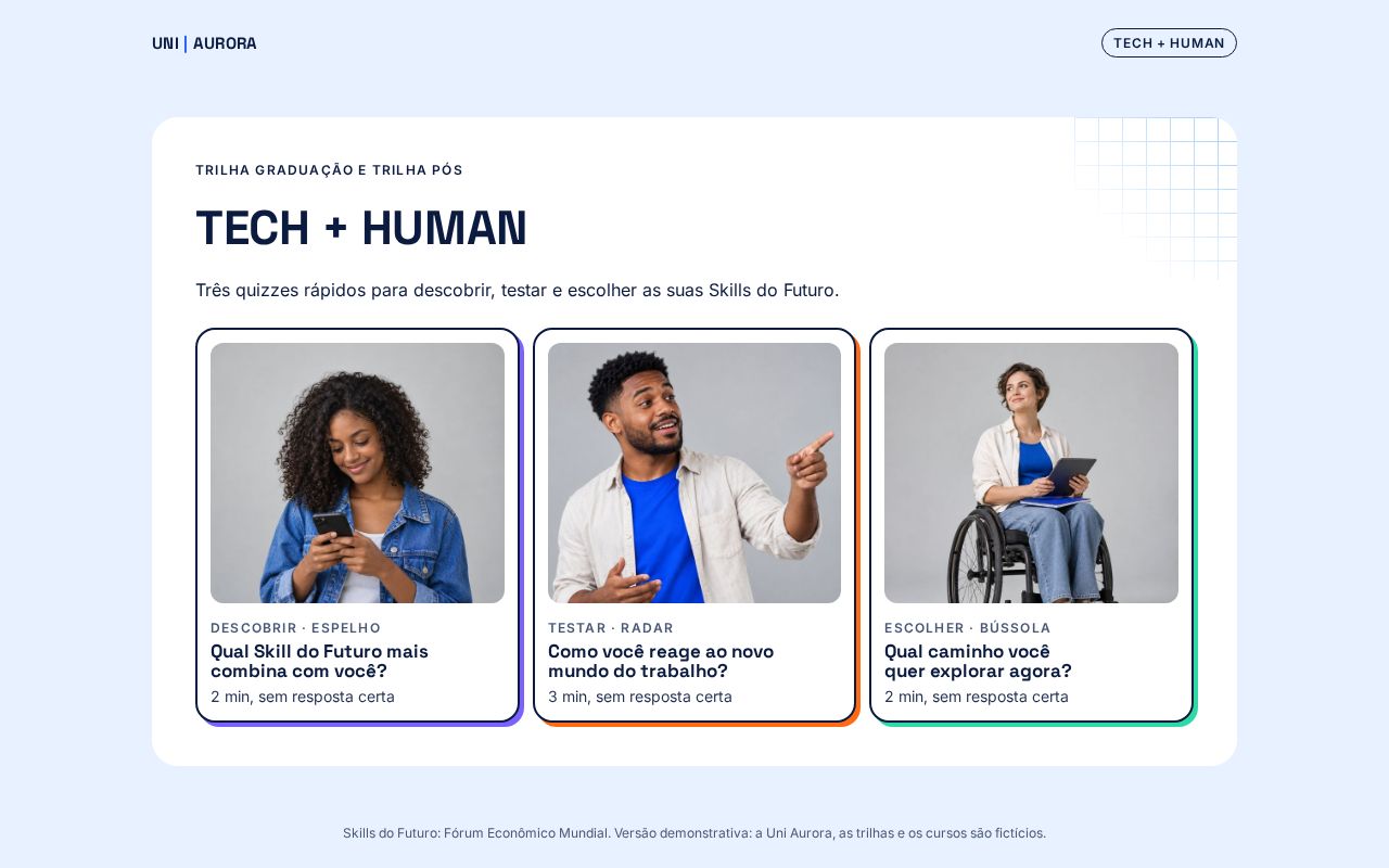Preview of Quiz Skills Do Futuro