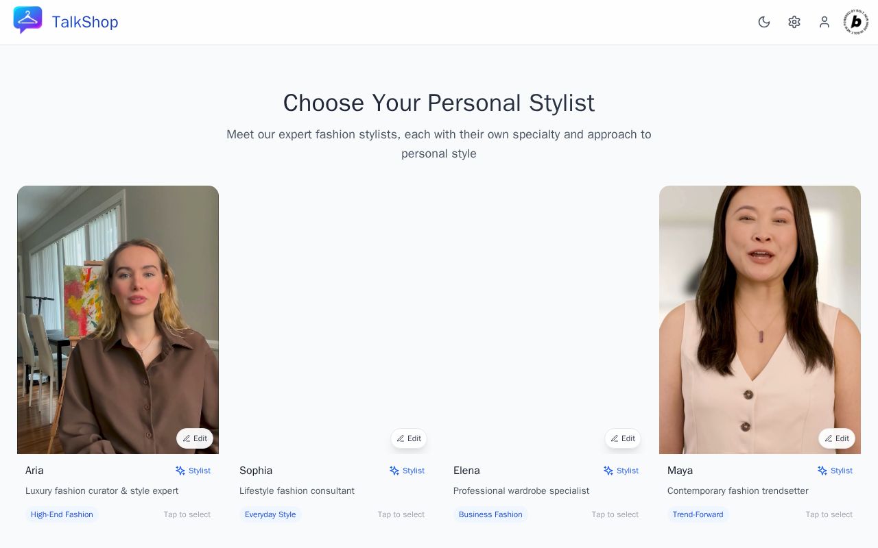 Preview of TalkShop