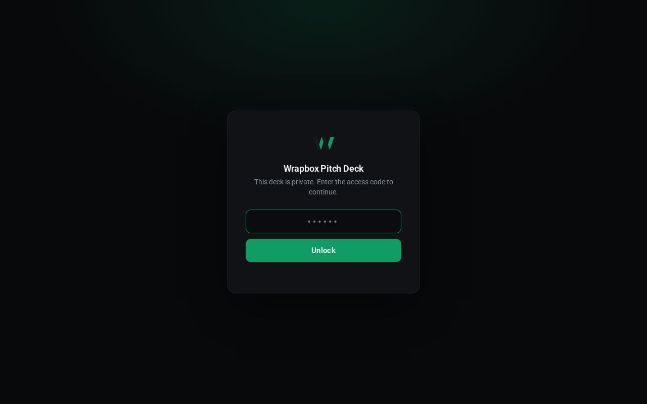 Preview of Wrapbox Pitch