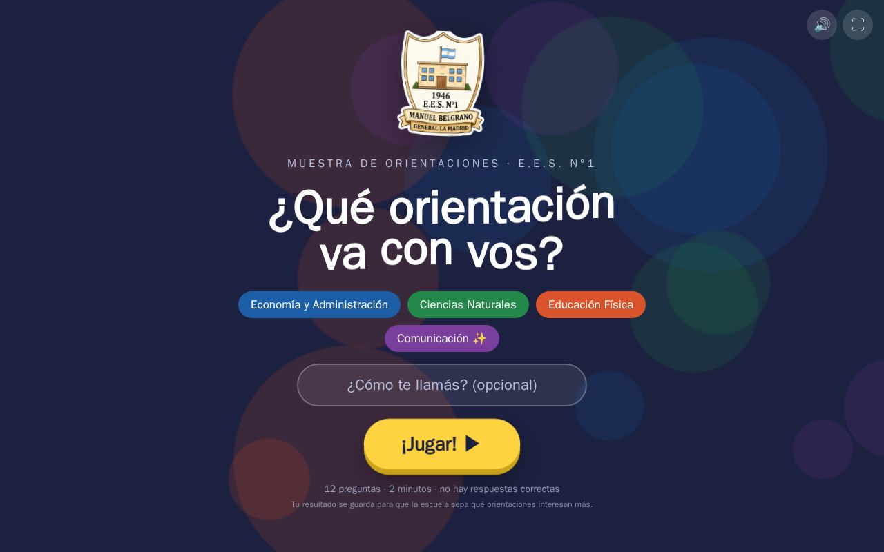 Preview of ¿Qué orientación va con vos?