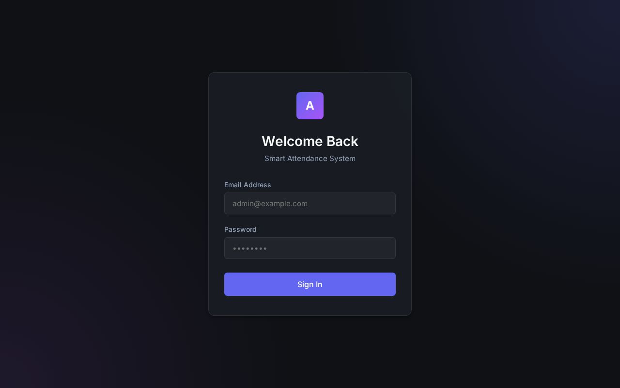 Preview of Attendance System