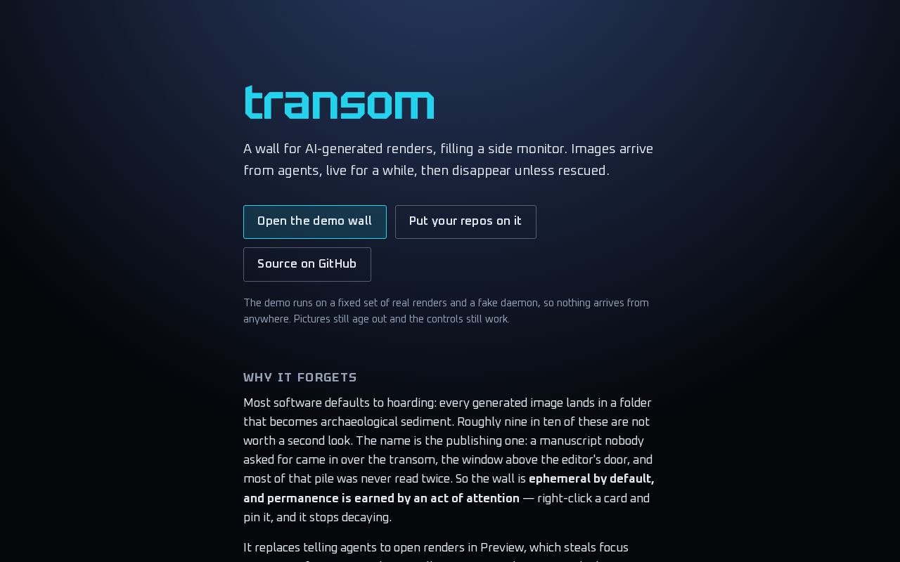 Preview of Transom