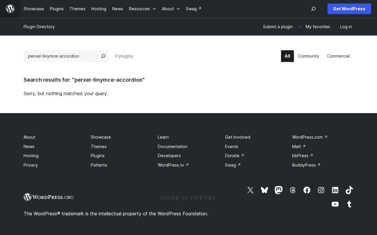 Preview of Perxel Tinymce Accordion