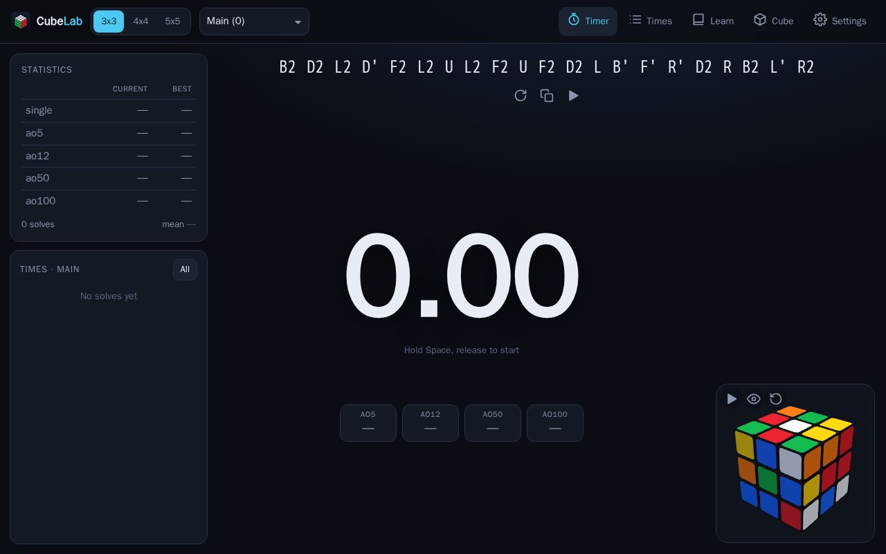 Preview of Cubelab